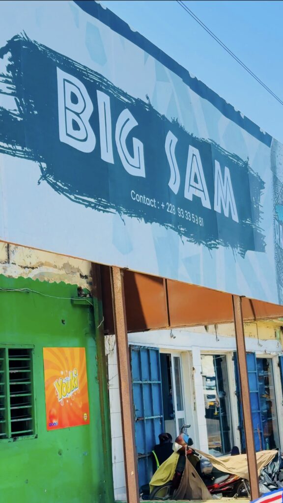 Nigerian restaurant in Lome, Togo